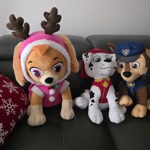 Nickelodeon Plush Toy Set - Pink, White, Brown